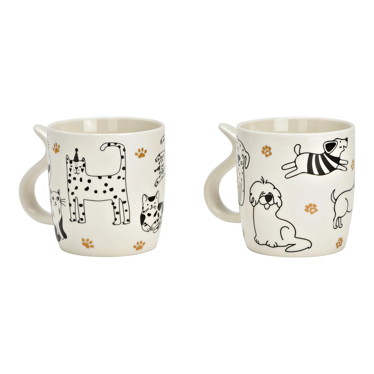 Hancai Porcelain Dog/Cat Mug