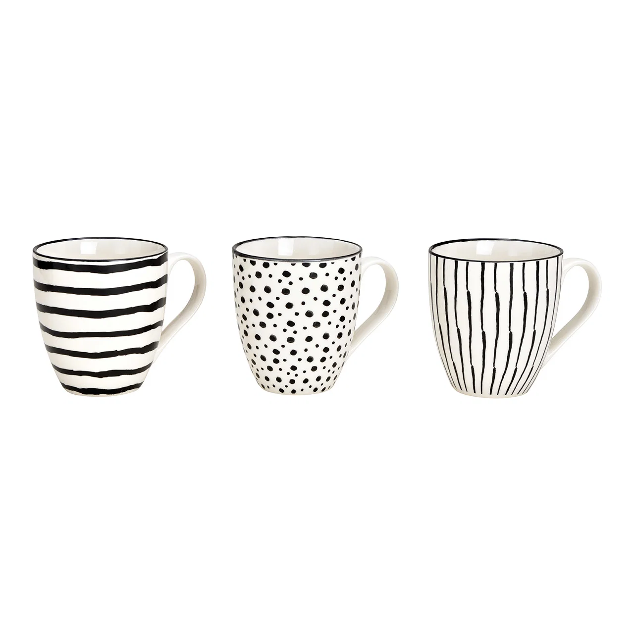 Hancai Jumbo mug with pattern made of porcelain