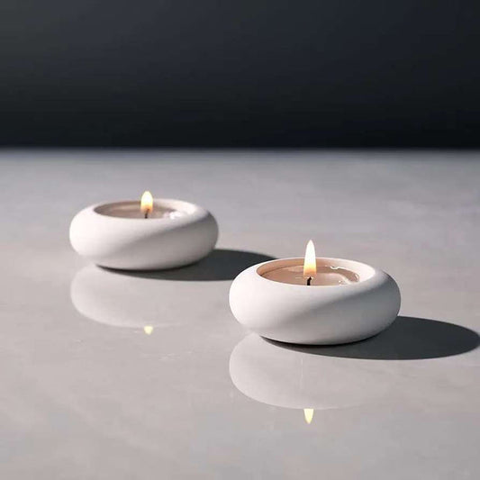 Hancai Wholesale Modern Ceramic Candle Vessels for Christmas Home & Wedding Decor-Eco-Friendly Container Jars