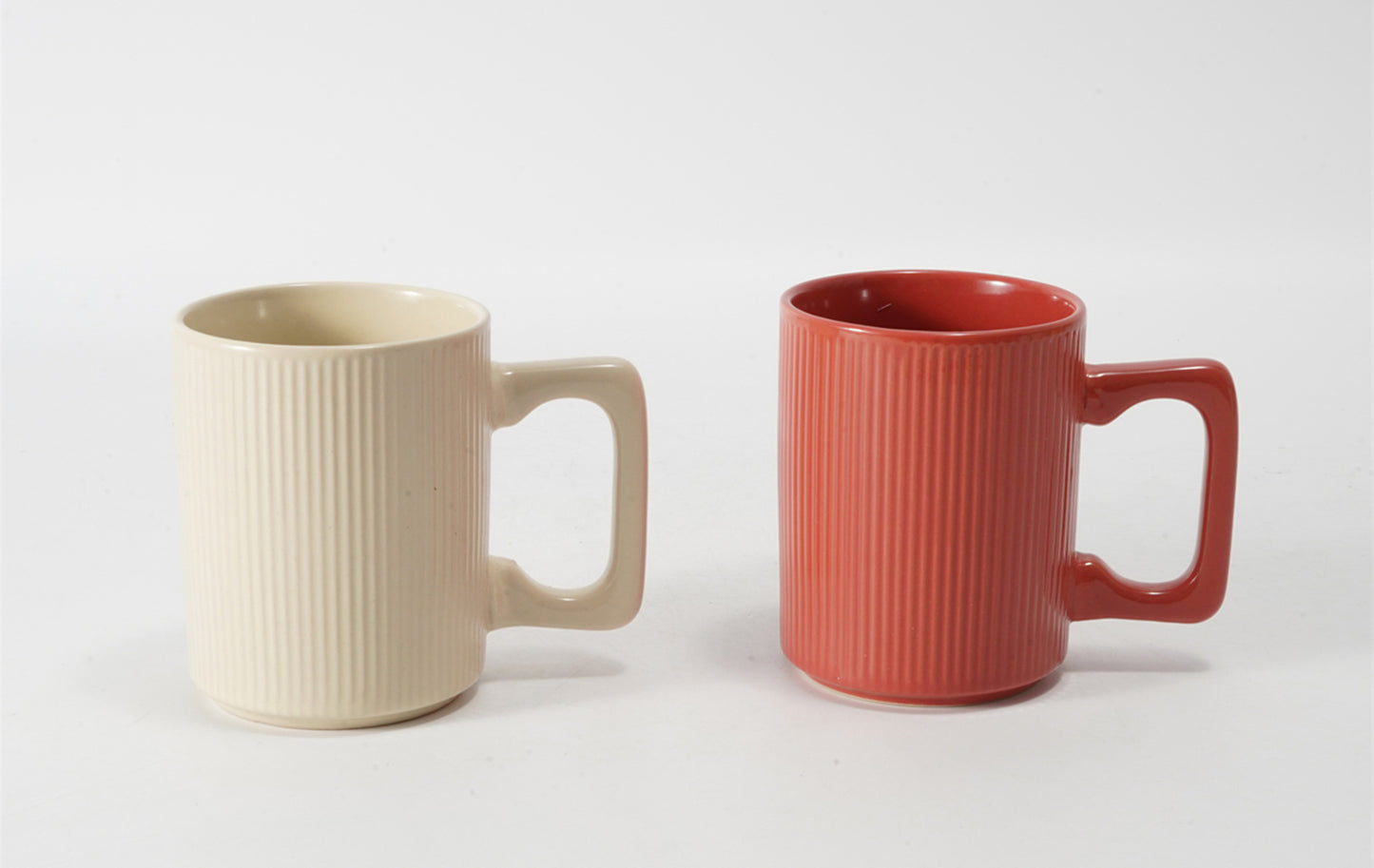 Hancai Embossed Color Glaze Mug