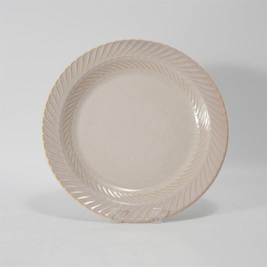 Hancai Embossed reactive glaze Dinnerware sets