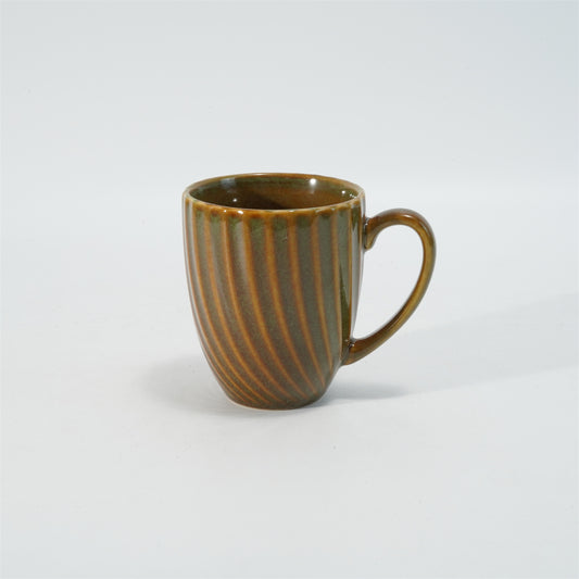 Hancai Embossed reactive glaze mug