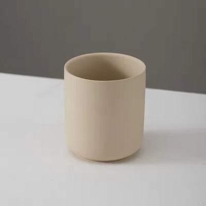 Hancai  Customized Ceramic Candle Vessel Ceramic Home Decoration Candle Jars for Christmas