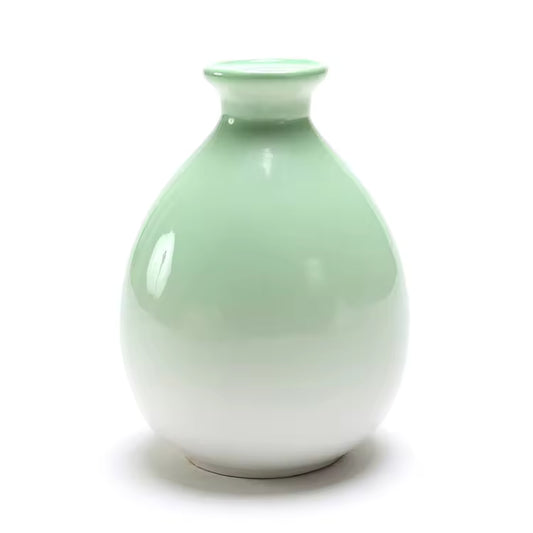 Hancai 250ml Chinese Style Colorful Wine Pot Household Ceramic Wine Bottle With Cork Stopper