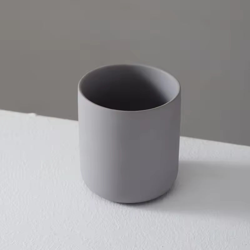 Hancai  Customized Ceramic Candle Vessel Ceramic Home Decoration Candle Jars for Christmas
