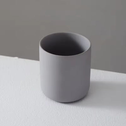 Hancai  Customized Ceramic Candle Vessel Ceramic Home Decoration Candle Jars for Christmas