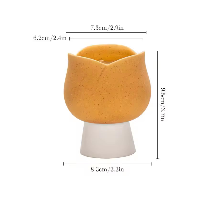 Hancai  New Custom logo Vintage Unique Candles Container Jar Wholesale Luxury Emoceramic Candle Holder