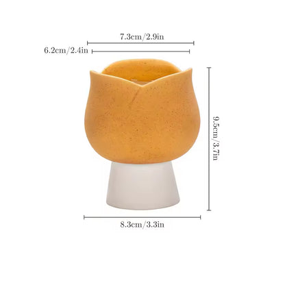 Hancai  New Custom logo Vintage Unique Candles Container Jar Wholesale Luxury Emoceramic Candle Holder