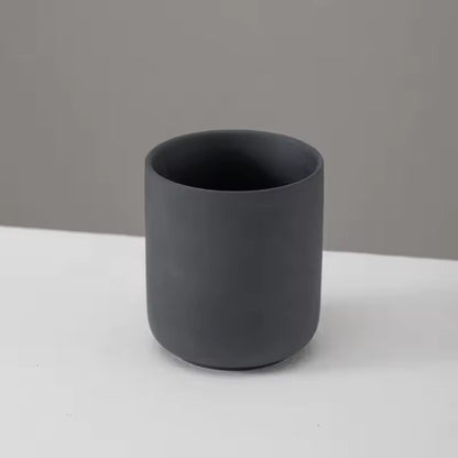 Hancai  Customized Ceramic Candle Vessel Ceramic Home Decoration Candle Jars for Christmas