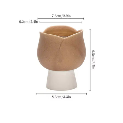 Hancai  New Custom logo Vintage Unique Candles Container Jar Wholesale Luxury Emoceramic Candle Holder