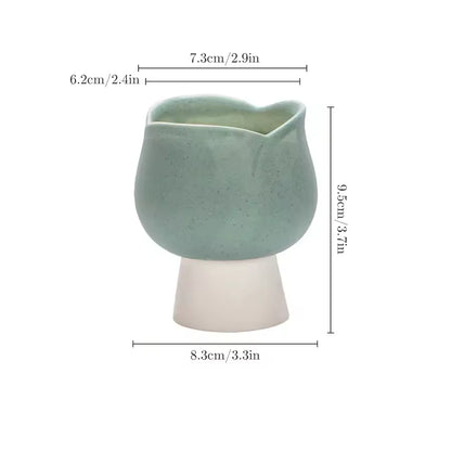 Hancai  New Custom logo Vintage Unique Candles Container Jar Wholesale Luxury Emoceramic Candle Holder