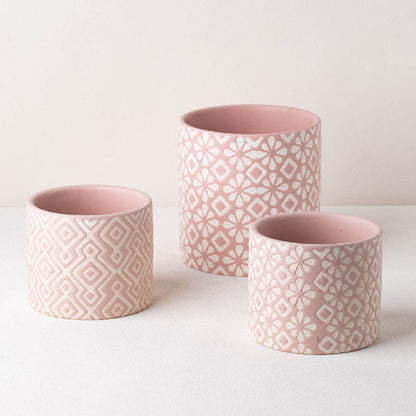 Hancai Home Decor Porcelain Flower Pots & Planters Ceramic Plant Pots Garden Pot