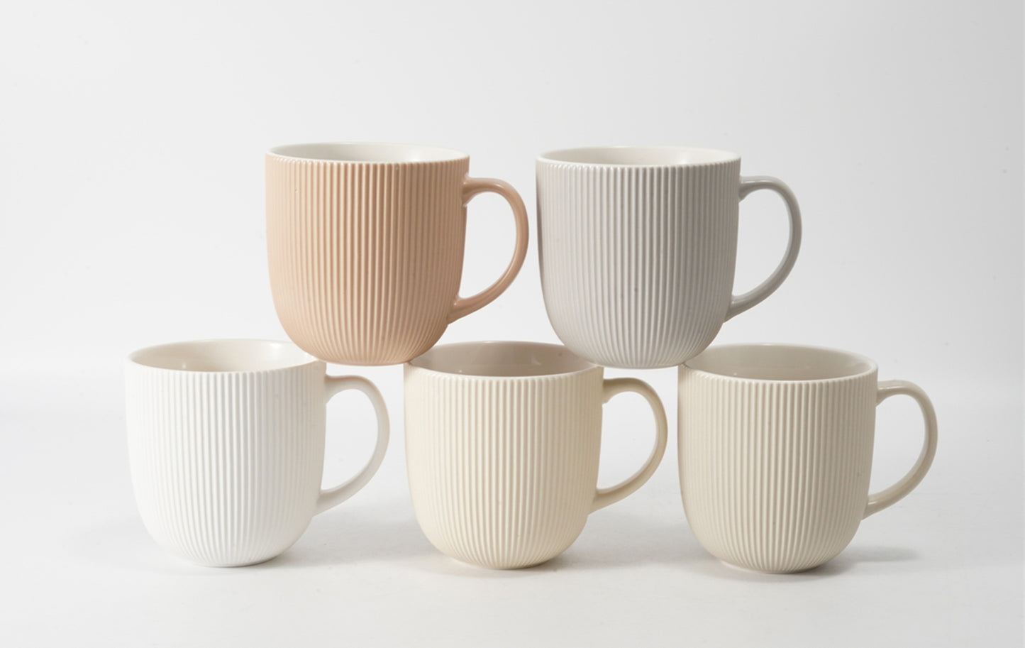 Hancai Embossed Color Glaze Mug