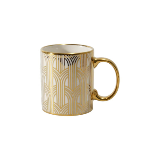Hancai Decal Mug with Electroplated
