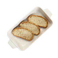 Hancai Baking Utensils 4pcs White Oven Dish Porcelain Baking Tray Ceramic Baking Dish Bakeware Porcelain Oven Dish White