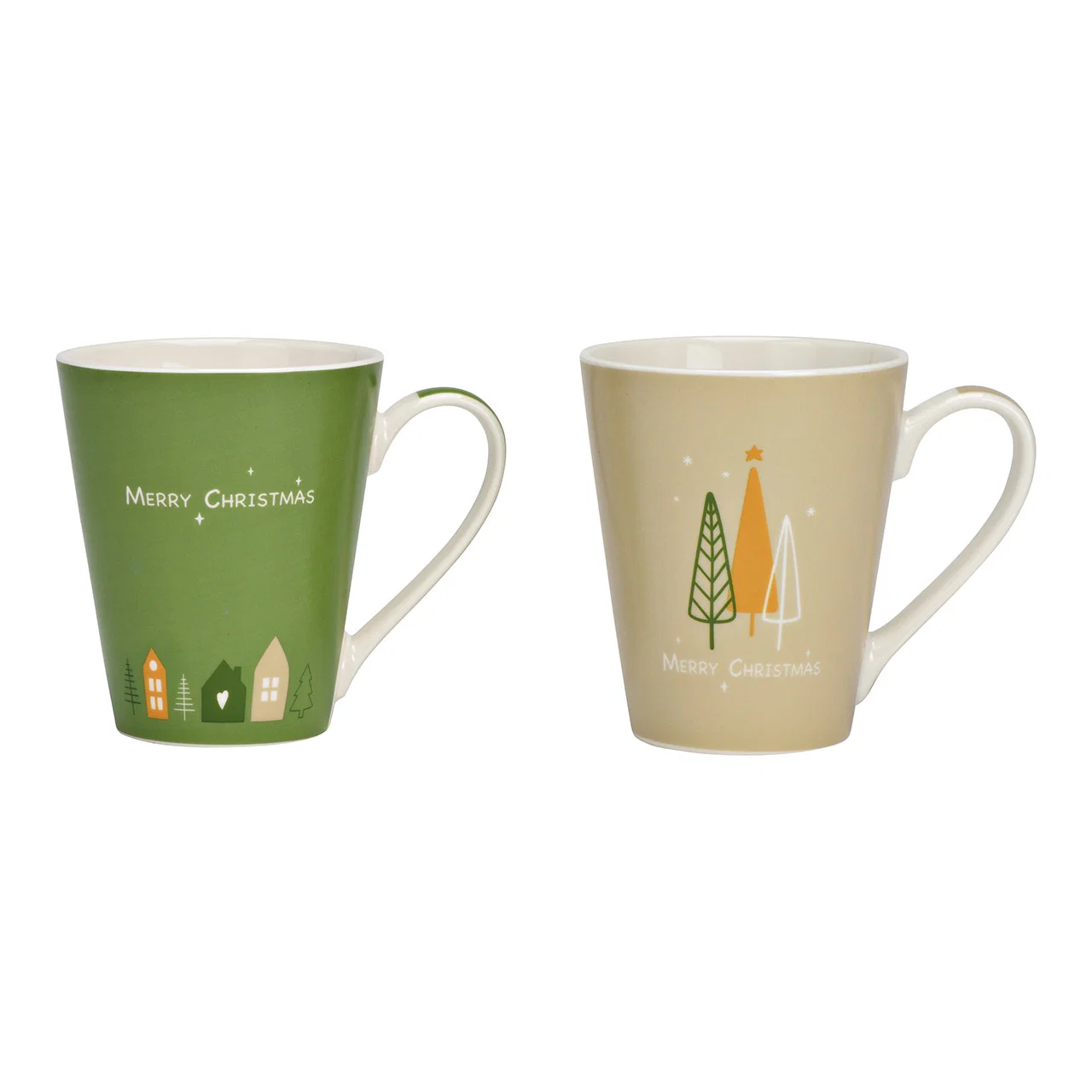 Hancai Merry Christmas mug made of porcelain