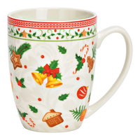 Hancai Porcelain mug with Christmas motif