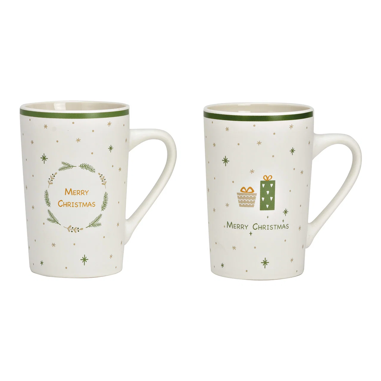 Hancai Merry Christmas mug made of porcelain