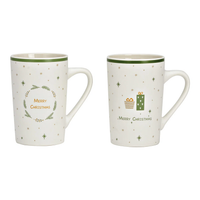 Hancai Merry Christmas mug made of porcelain