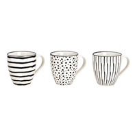 Hancai Jumbo mug with pattern made of porcelain