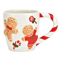Hancai Mug gingerbread figures made of ceramic