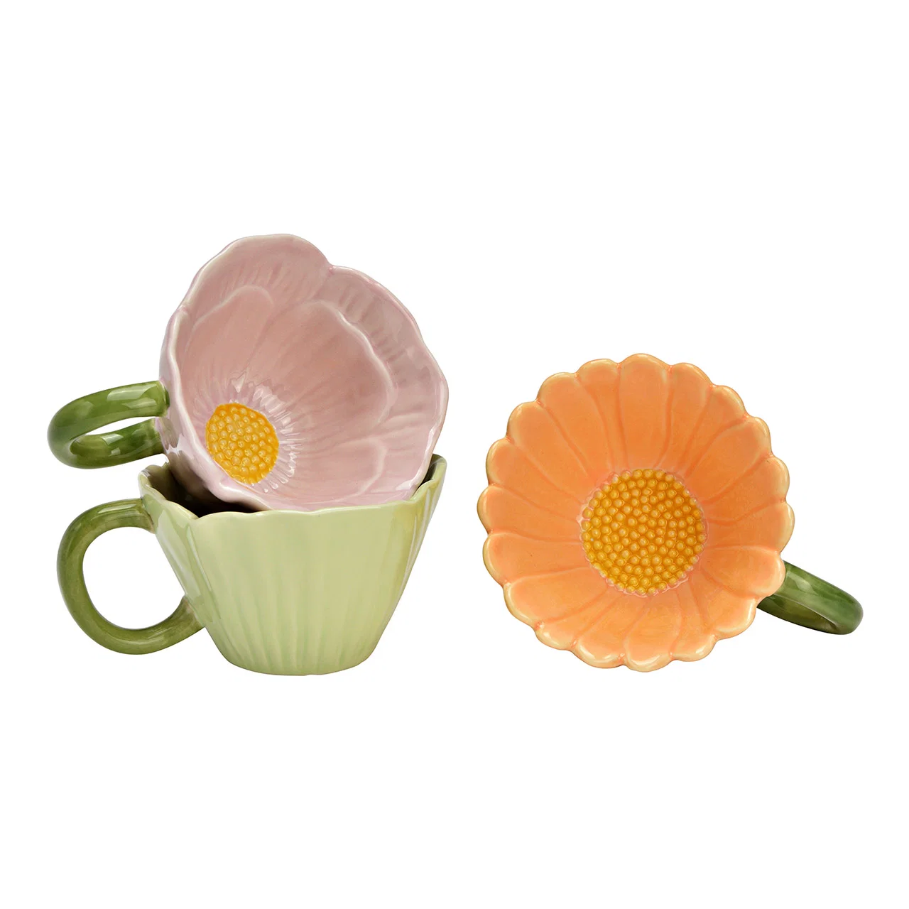 Hancai Porcelain Flower Mug