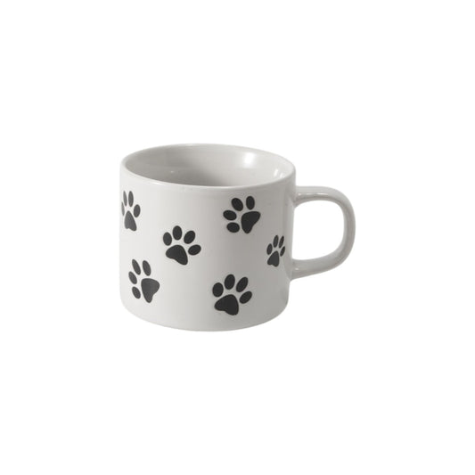 Hancai Colour glaze mug with silk screen