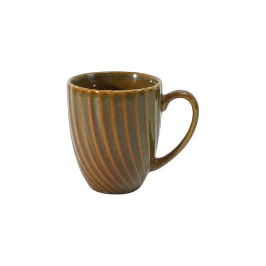 Hancai Embossed reactive glaze mug