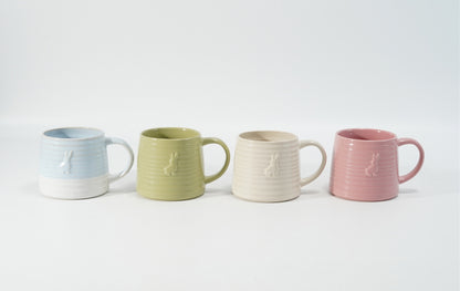 Hancai Embossed  rabbit mug