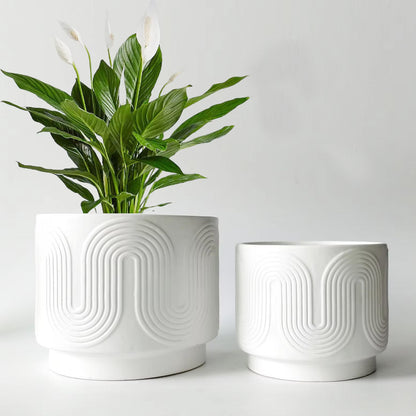 Hancai Hot Sale Ceramic Decorative Large Vases Decor Tall Floor European Nordic Style Flower Pot Tabletop Vases for Home Decor