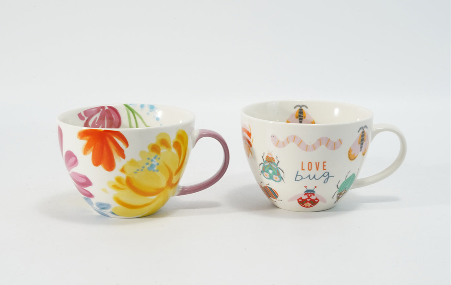Hancai Dipped Handle Sorfe Mug with Decal
