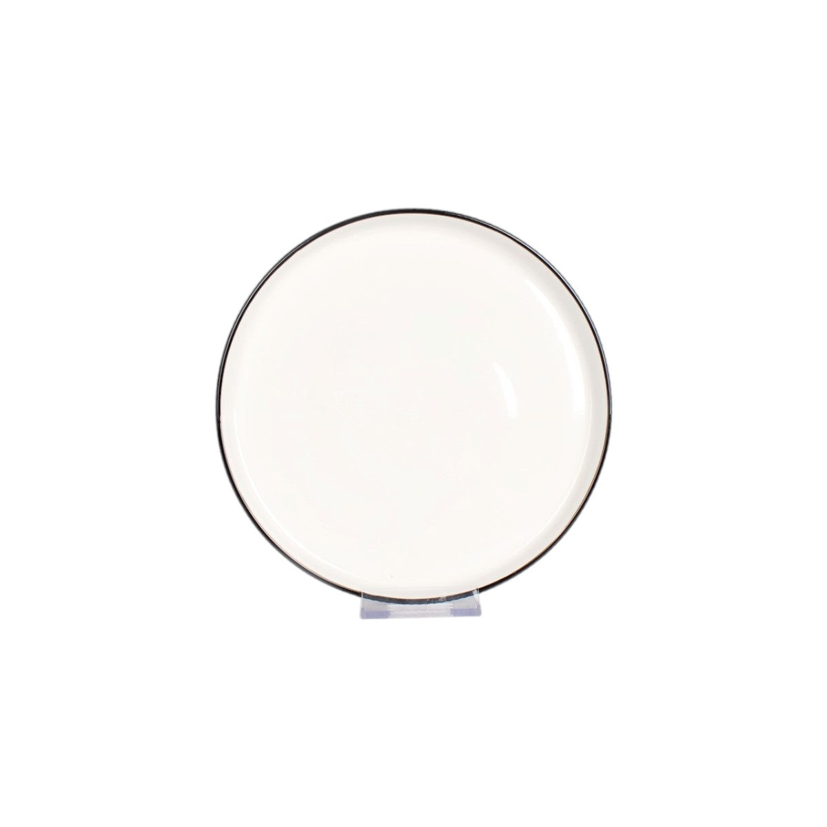 Hancai Stoneware Color Glazed Dinnerware sets with black edge