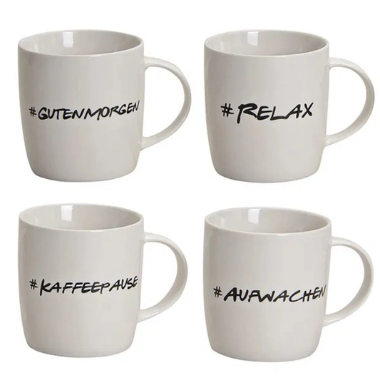 Hancai Porcelain mugs with sayings