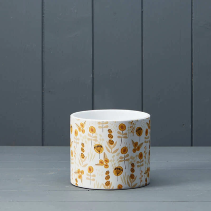 Hancai Ceramic Pot - Flower Plant Gift Display Pot - H:10.5 x Ø:12cm - Choice of Design