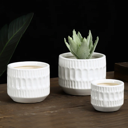 Hancai Hot Sale Ceramic Decorative Large Vases Decor Tall Floor European Nordic Style Flower Pot Tabletop Vases for Home Decor