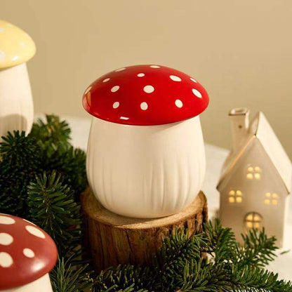 Hancai Wholesale Cylinder Ceramic Candle Container Vessel Jar Lid Modern Design Custom Logo for Christmas Scented Wax Home Decoration