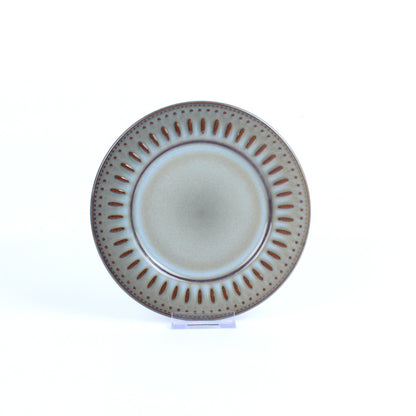 Hancai Embossed reactive glaze Dinnerware sets