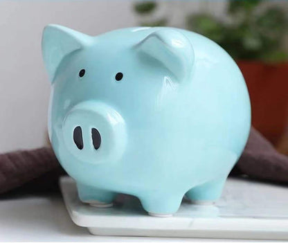 Hancai Customized Ceramic Animal Piggy Coin Bank Customized Color & Shape & Size & logo