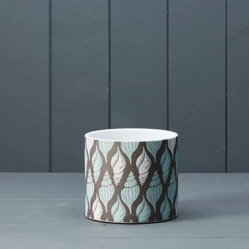 Hancai Ceramic Pot - Flower Plant Gift Display Pot - H:10.5 x Ø:12cm - Choice of Design
