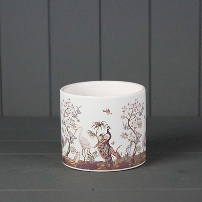 Hancai Ceramic Pot - Flower Plant Gift Display Pot - H:10.5 x Ø:12cm - Choice of Design