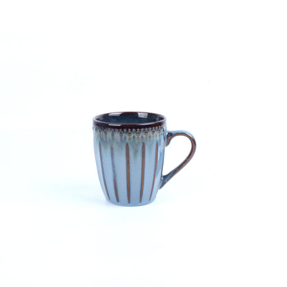 Hancai Embossed reactive glaze Dinnerware sets