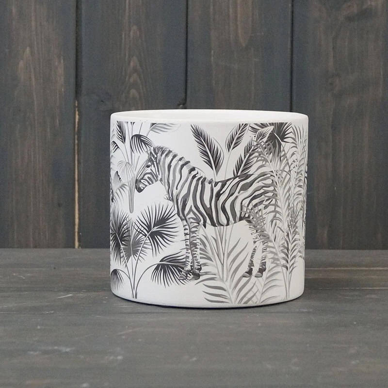 Hancai Ceramic Pot - Flower Plant Gift Display Pot - H:10.5 x Ø:12cm - Choice of Design