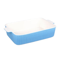 Hancai Custom Kitchen Bakeware Baking Tray Set Rectangular Casserole Baking Dishes Ceramic Oven Baker