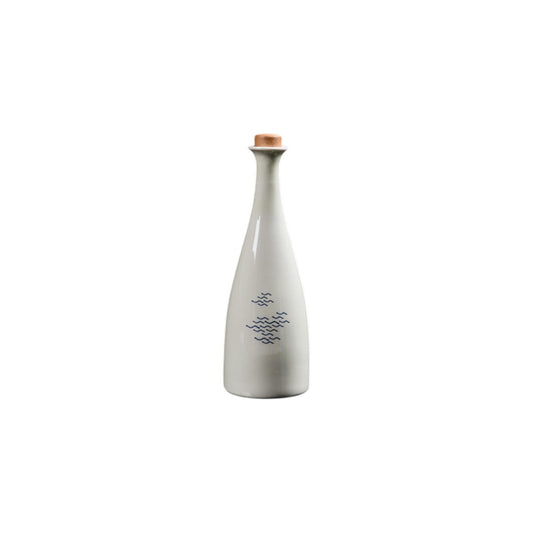 Hancai Ceramic Wine Bottle Liquor Wine Creative Hip Flask Empty Sake Wine Bottle White Green Blue Pink Bottle