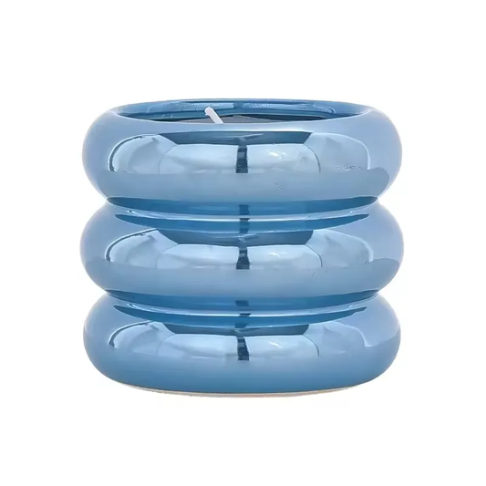 Ceramic Luxury Pillar Candles Making Kit Wax Jars Vessels Candle Box Packaging Empty Candle Jar
