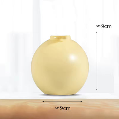 Hancai Bunte Porzellan Knospen-Kunst Blumen Vase Moderne Heim Hochzeit Tischdekoration Keramikvasen