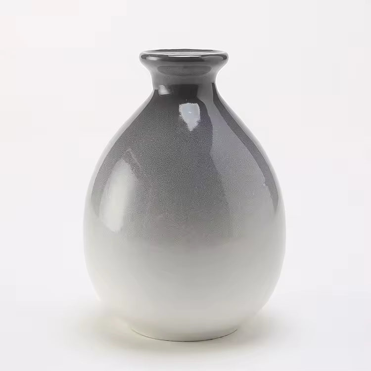 Hancai 250ml Chinese Style Colorful Wine Pot Household Ceramic Wine Bottle With Cork Stopper