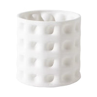 Hancai  Living Minimalist Ceramic Candle Holder Cylinder Ceramic Home Decor Custom Candle Jars
