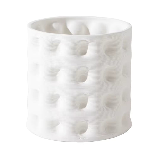 Hancai  Living Minimalist Ceramic Candle Holder Cylinder Ceramic Home Decor Custom Candle Jars