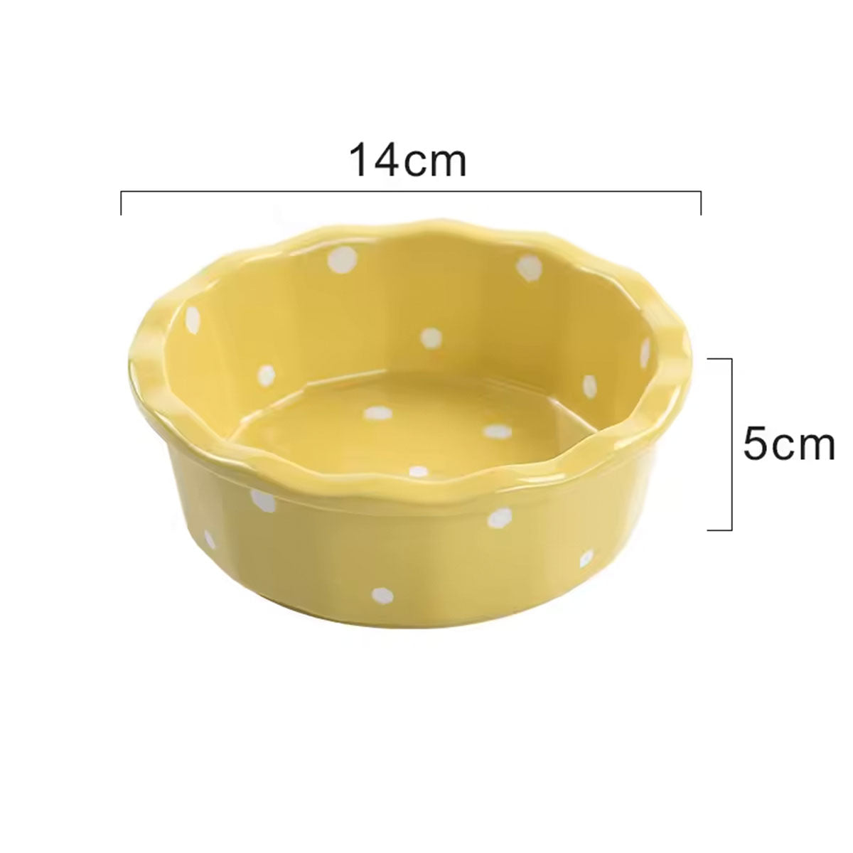 Hancai 5.5 Inch Ceramic Mini Pie Pans Small Baking Pie Dish Plate Deep Dish Plate Kitchen Bakeware Pot Pans for Quiches, Tarts